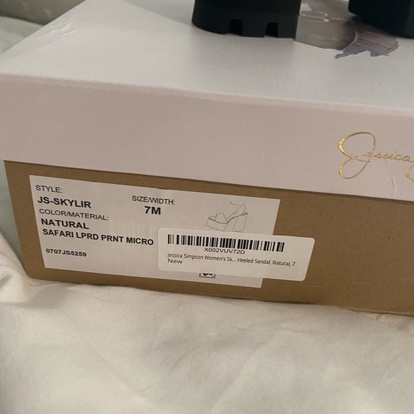 *SOLD* Jesica Simpson platform shoe - Picture 7 of 8